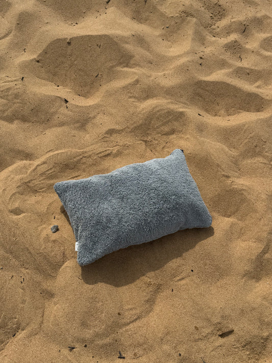 GREEN-ISH Beach Pillow